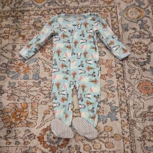 Carter's 2t Fleece Footed Pajamas